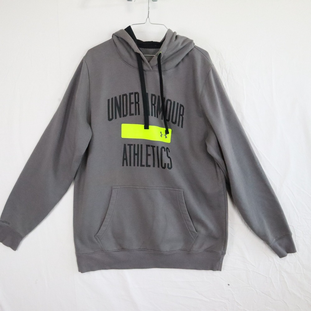 Under Armour Hoodie Mens Large Coldgear Loose Pullover‎ Sweatshirt Long Sleeve